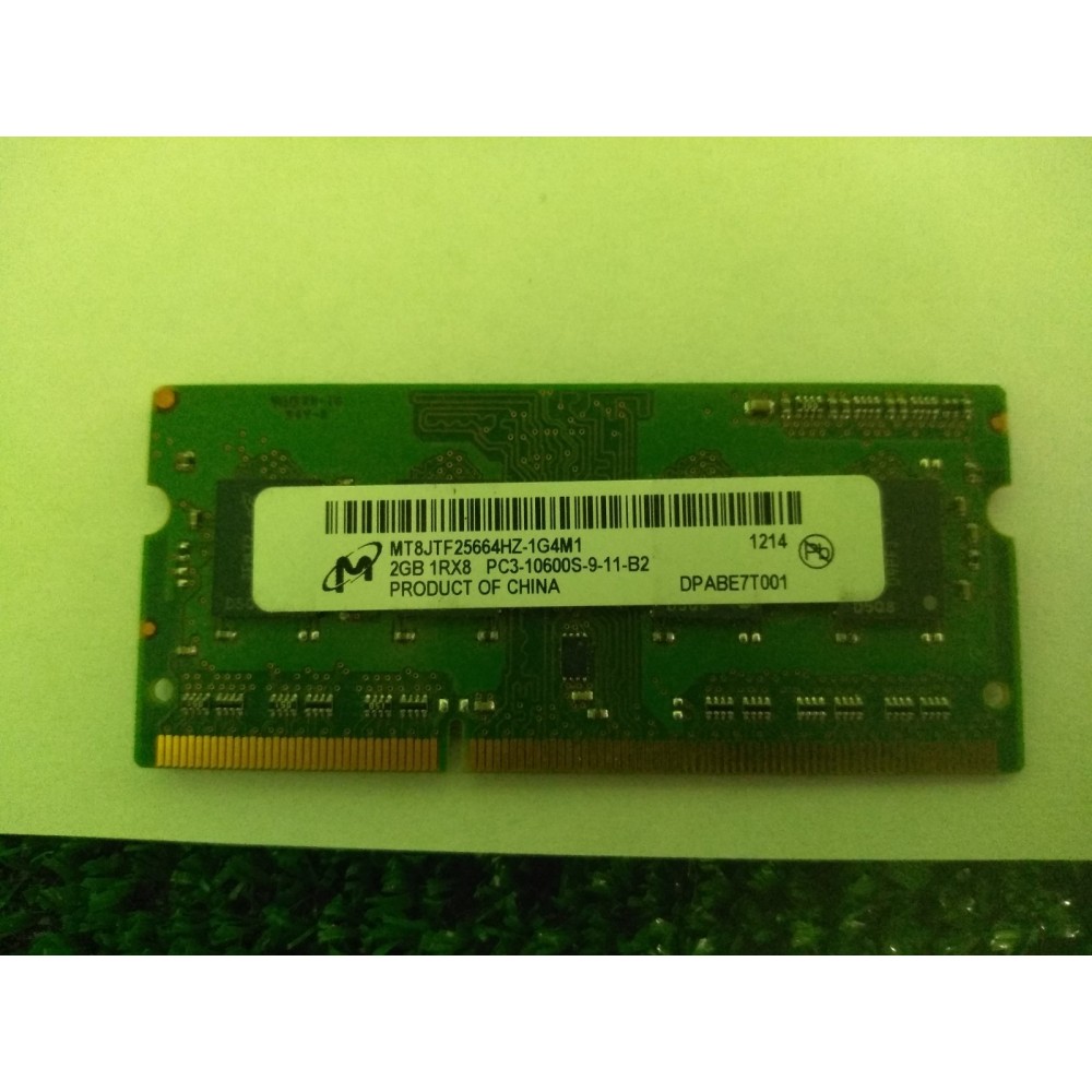 Оперативная память для ноутбука DDR3 2gb